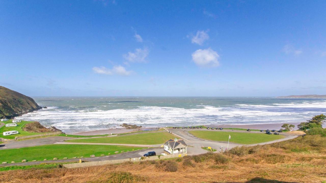 Clifton Court Apt 16 With Indoor Heated Pool & Sea Views Croyde Ngoại thất bức ảnh